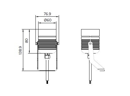 BGP150 LED G 8W 35D
